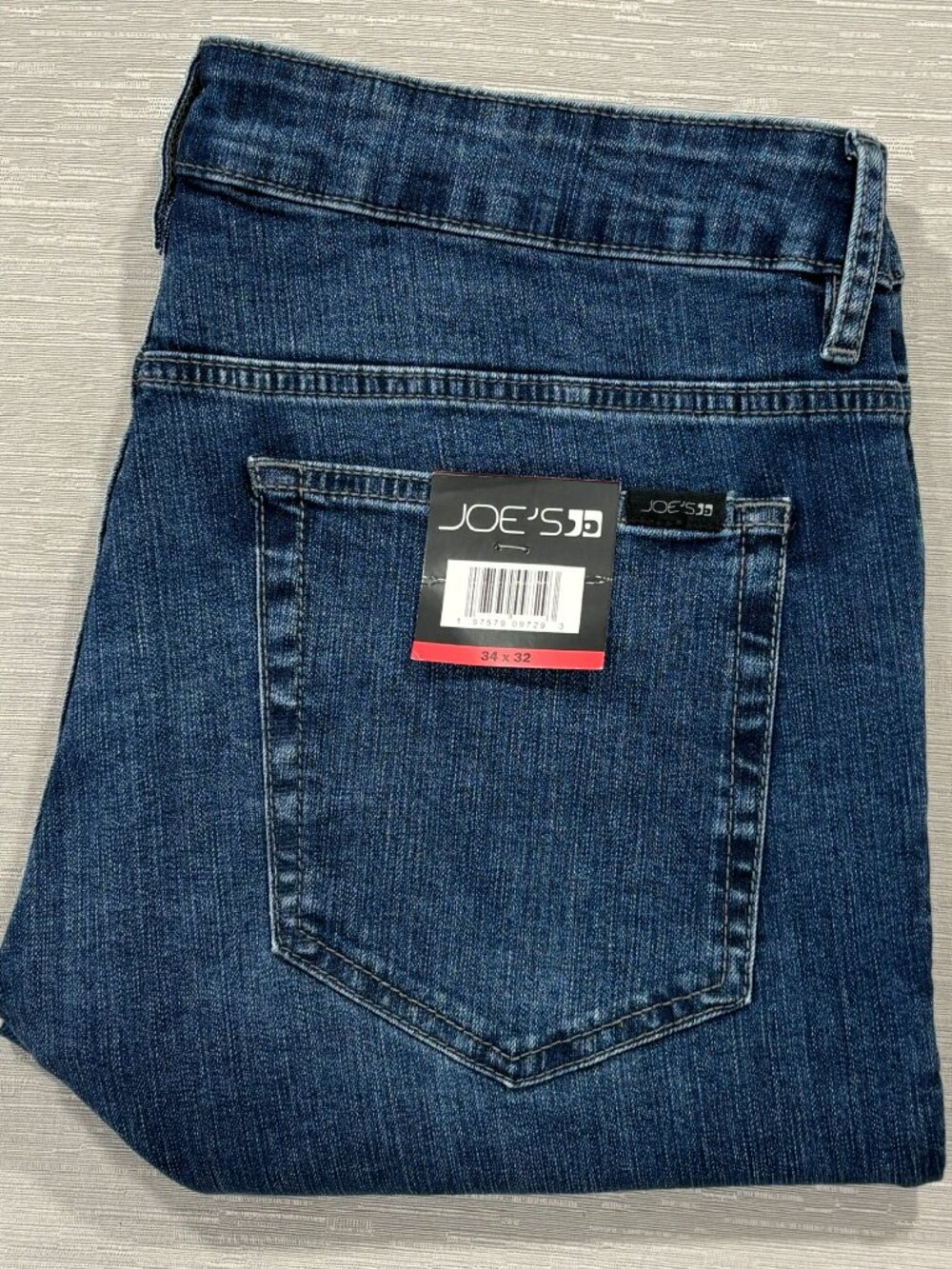 Joes Jeans Brixx Mens 34 x 32 Straight Leg Medium Wash Denim Pants Joe's